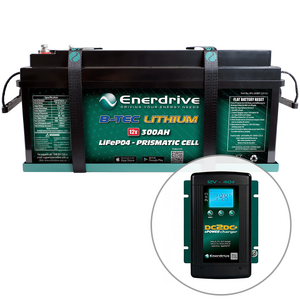 Enerdrive B-TEC 300Ah Lithium Battery & 40A DC2DC Charger Bundle