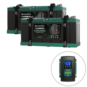 Enerdrive B-TEC Ultra 2 x 200Ah Lithium Battery, 40A DC2DC Bundle
