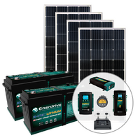 Enerdrive 400Ah Off-Grid "Trip In A Van" Bundle with 760W of Solar Panels & 2000W Inverter (AC Transfer)