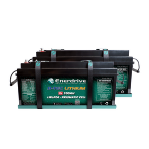 Enerdrive B-TEC 2 x 300Ah Lithium Bundle & 1 x Parallel Cable Kit