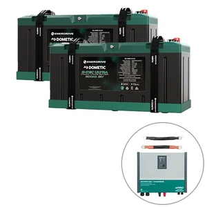 Enerdrive 3000W Inverter Charger with 200Ah B-TEC Ultra Batteries