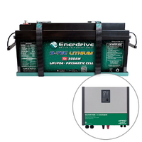 Enerdrive 3000W Inverter Charger & 300Ah B-TEC Batteries