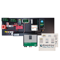 Enerdrive Pro Series Full Off-Grid 600Ah Lithium Battery Kit, With 3000W Inverter / Charger