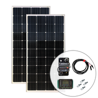 Enerdrive 2 x 190W Solar Panel with Installation Kit