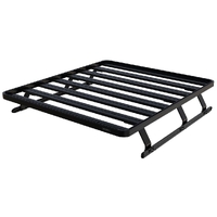 Chevrolet Silverado Crew Cab / Short Load Bed (2007-Current) Slimline II Load Bed Rack Kit - by Front Runner