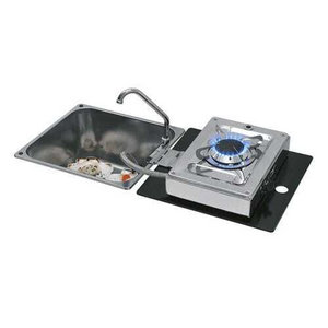 NCE CAN 1 Burner Square with Folding Sink & Tap