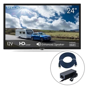 Englaon 24" HD LED 12V Caravan TV