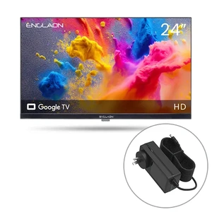 Englaon 24" HD Smart 12V TV with Built-In Chromecast and Bluetooth Android 14