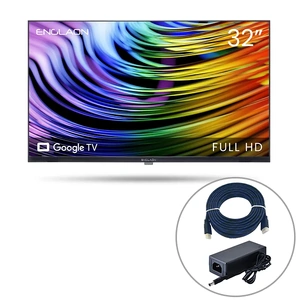 Englaon 32'' Full HD 12V Smart TV With Chromecast & Bluetooth & Google TV