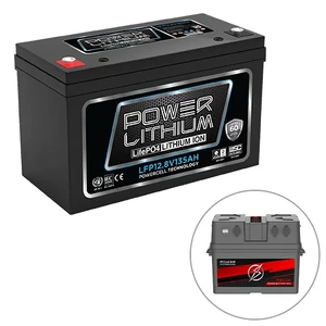 Power Lithium 12V 135Ah Battery