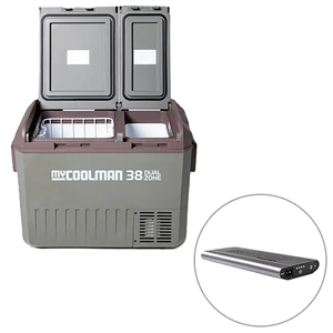 myCOOLMAN 38 Litre Dual Zone Recreational Fridge & Freezer