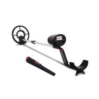 DZ Black & Silver Metal Detector with Pinpointer