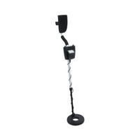 DZ Black & Silver Metal Detector with LCD Screen
