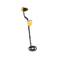 DZ Yellow Metal Detector with LCD Screen & Headphones