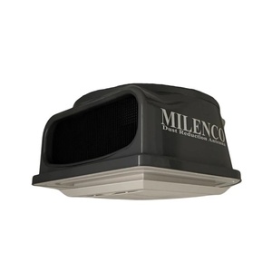 Milenco Dust Reduction System with TV Antenna, Grey