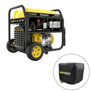 MaxWatt 9000W Open Frame Petrol Inverter Generator with 2-Wire Auto Start