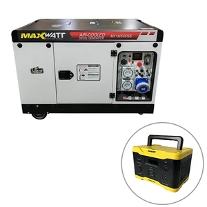 MaxWatt 15kVA Diesel Generator with Electric Start & 2 Wire Auto Start