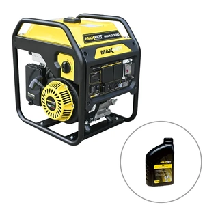 Maxwatt 4000W Open Frame Inverter Generator with Recoil Start