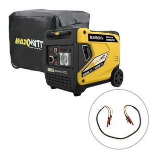 MaxWatt 6000W Petrol Inverter Generator with 2-Wire Auto Start