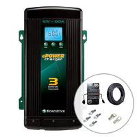 Enerdrive 60A AC to DC Battery Charger with Installation Kit