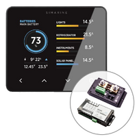 Simarine by Enerdrive, Digital Battery Monitor Pack (Shunt 300A & Quad Shunt 4 x 25A)