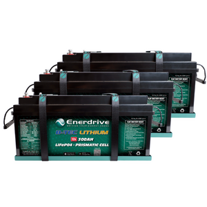 Enerdrive B-TEC 3 x 300Ah Lithium Bundle & 2 x Parallel Cable Kit