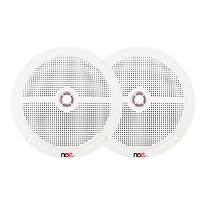 NCE 6.5" Slimline White Outdoor Speakers