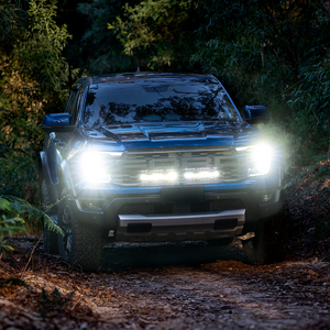 Bushranger Night Hawk Twin 13" Light Bar Kit to suit Ford Raptor 2022