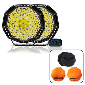 Bushranger Night Hawk 9" (Pair) VLI Series LED Driving Light Kit