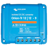 Victron Orion-Tr 12/12V 9A DC to DC Converter with Galvanic Isolation