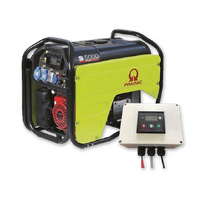 Pramac 5.3kVA Petrol Auto Start Generator + 2 Wire Controller, S5000 + PY000A000ASP