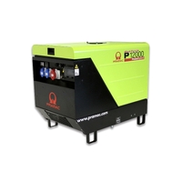 Pramac 11.9kVA Petrol Electric Start Silenced Generator, P12000 HONDA