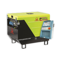 Pramac 5.9kVA AVR Silenced Auto Start Diesel Generator + AMF