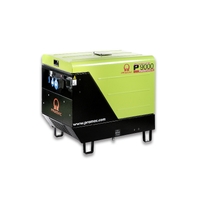Pramac 8.8kVA Silenced Electric Start Diesel Generator, P9000