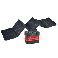 Projecta PH125 12V Portable Power-Hub & 12V 120W Monocrystalline Soft Folding Solar Panel Pack