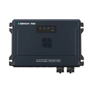 Renogy 50A Dual Input DC-DC Battery Charger with MPPT (IP67 Waterproof)