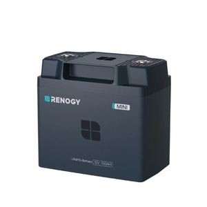 Renogy Reserve Mini Smart 12V 100Ah LiFePO4 Battery with Self Heating & Bluetooth