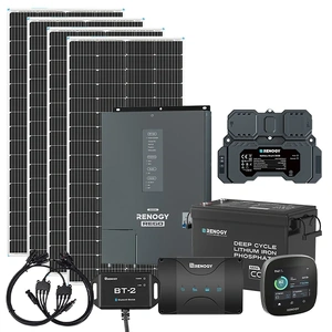 Renogy 300Ah Mini Lithium Ultimate Caravan Bundle w/ Solar