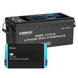 Renogy 300Ah Lithium Battery and Charger Bundle