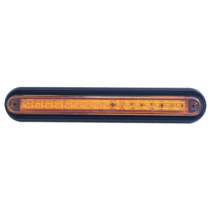 Supex Slimline Combination Rear Lamp, Small Single Indicator with Black Base