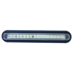 Supex Slimline Combination Rear Lamp, Small Single Reverse with Black Base