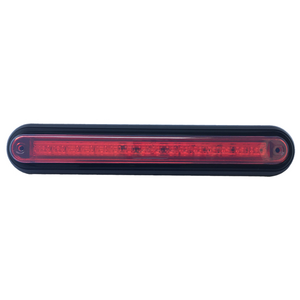 Supex Slimline Combination Rear Lamp, Small Single Stop/Tail with Black Base