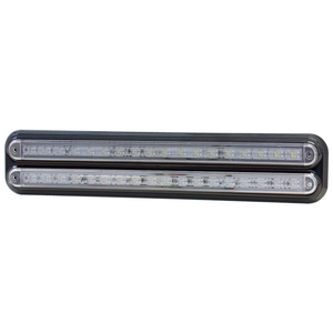 Supex Slimline Combination Rear Lamp, Single Indicator with Black Base