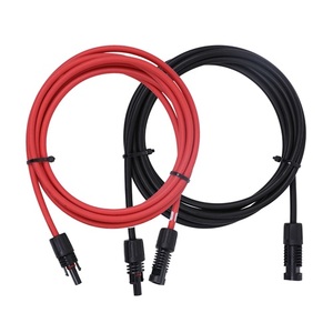 Renogy Solar Extension Cables With PV Connectors One Pair Red+Black