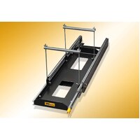 RV Storage Solutions Universal Battery Access Slide to suit Batteries with restraints