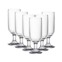 D-Still 395ml Unbreakable Goblet Glass, Set of 6