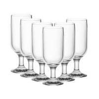 D-Still 490ml Unbreakable Goblet Glass, Set of 6