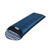 Weisshorn Single Thermal Sleeping Bag for -5°C to 20°C, Navy