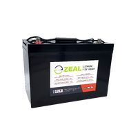 Zeal 12V 100Ah LiFePO4 Lithium Battery