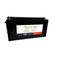 Zeal 12V 200Ah LiFePO4 Lithium Battery